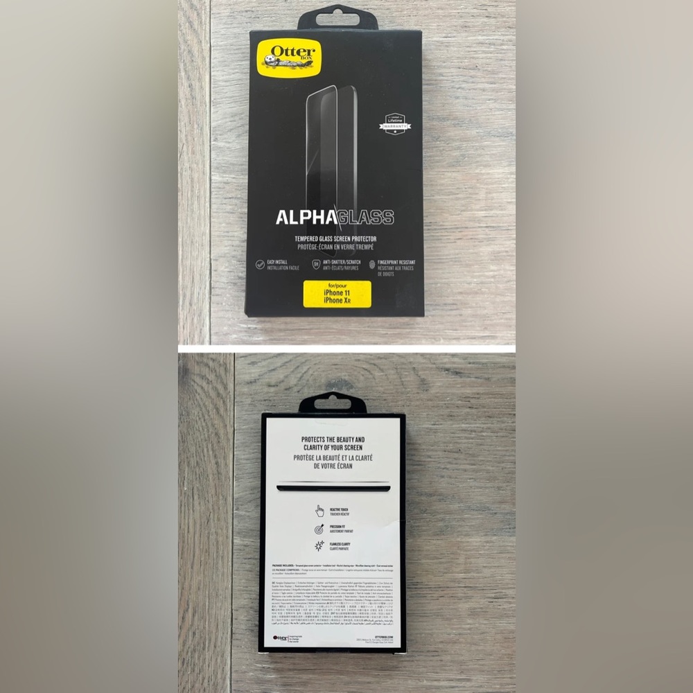 Otter box screen protector